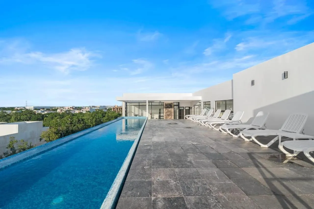 شقة Apartamento Aldea Zama 4 تولوم